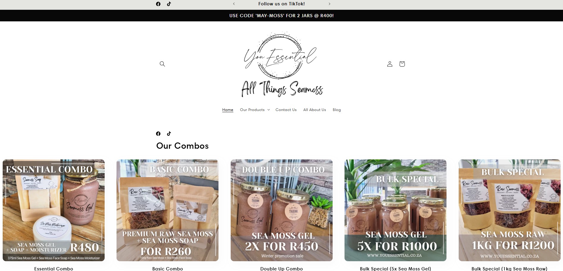 youessential.co.za Website